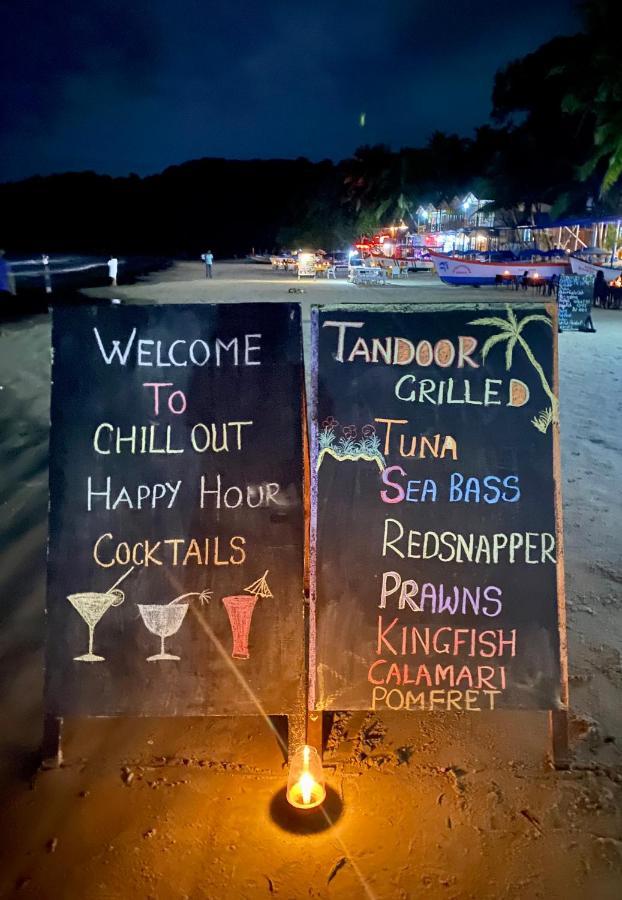 Chill Out Jasmine Restaurant Bar Rooms Palolem Kültér fotó